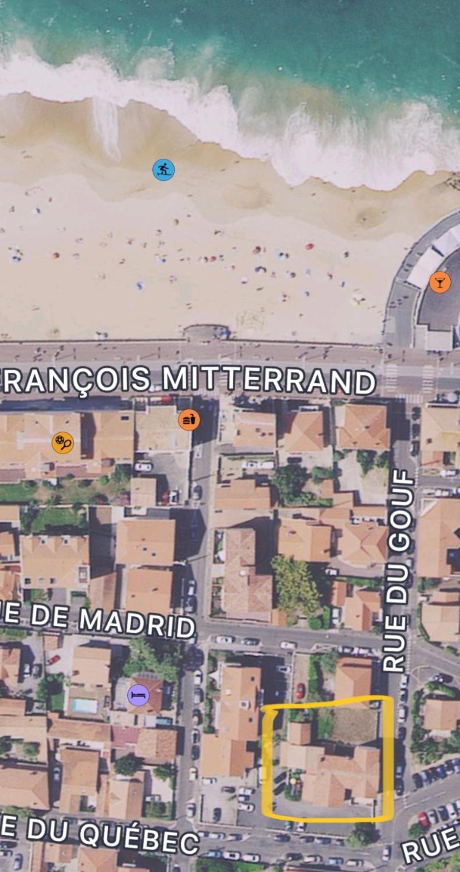 Appartement A 70M De La Plage Et L Estacade De Capbreton Exteriör bild
